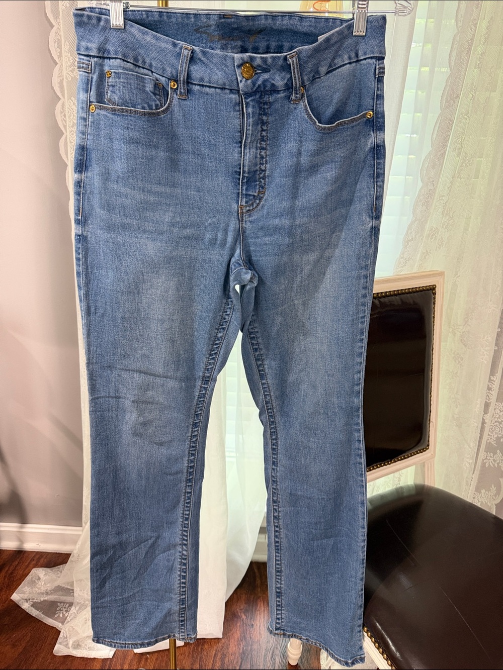 Seven7 Light Blue Boot Cut Jeans